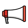 EMOTICONO DE MEGAFONO de emojiterra.com